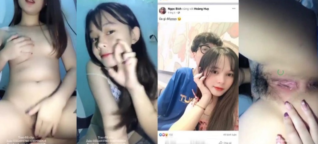 VIET69 - Gái vú to Hà Tĩnh lộ clip sex dâm đãng sướng phê