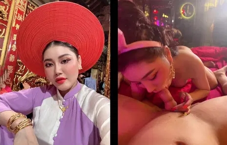 Cô đồng dâm bú cu người dâng lễ - viet69